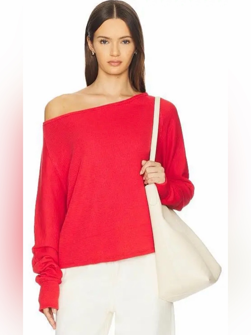 NWT We The Free Jess Long Sleeve - Salsa